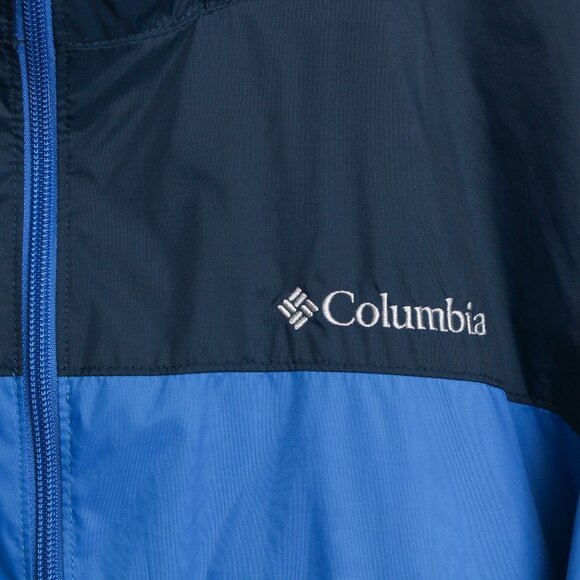 Columbia Glennaker Lake Rain Jacket Mens XL Blue - Picture 4 of 13